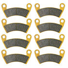 Polaris Rzr Xp 1000 2014-2023 Ceramic Brake Pad Set Front   Rear