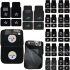 New 4pcs Nfl Pick Your Team Car Truck Front Rear Back Carpet Floor Mats Set
