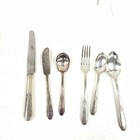 Vntg 36pc Wm Rogers Memoryhiawatha International Silver Silverplate Flatware Set