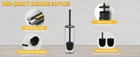 Toilet Brush And Holder  Toilet Cleaner Bowl Set With Two Brush With