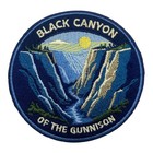 Black Canyon Of The Gunnison National Park Patch     3 Inch Embroidered