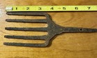 Antique 5 Tine Wrought Iron Fish eel Spear