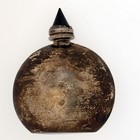 Antique Perfume Bottle 925 Sterling Silver Glass Snuff Cologne Smelling Salt Vtg