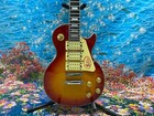 Greco Eg600pr Red Sunburst Rare 3 Pickup Ace Frehley Lp Custom Electric Guitar