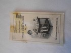 Vtg 1930   s Singer Model 20 Child   s Sewing Machine   Hand Crank  original Box