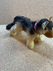 Vintage Steiff Arco Dog With Hang Tag   Us Zone Germany Tag Small Size W Collar