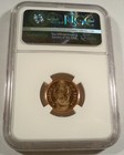 2012 1c Canada Ngc Ms 67 Rd Cent Maple Leaf Logo Copper Plated Steel Ms 67 Red