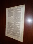 1611-1st Ed -folio Kjv Bible Leaf-title Page-epistle Of 1st John- she  Bible
