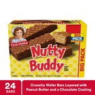 Little Debbie Big Pack Nuddy Buddy Wafer Bars  24 1 Oz  24 Count  2 Pack  