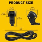 For 2008-2017 Dodge Grand Caravan Windshield Wiper Fluid Squirter Nozzle Spray A