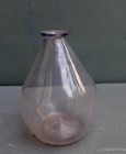 Nice Very Rare Antique Clear Glass Medicine Bottle  Dutch  17th  Century 