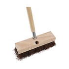 Boardwalk 3110 10  Brush 2  Brown Palmyra Bristles Deck Brush Head New