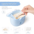Baby Formula Dispenser  Portable Milk Powder Dispenser Container With Carry H   
