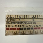 Vintage Westcott Ruler Typist Rule R-552 - 12 Inch - Brand New Sealed Package 