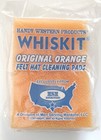 Whiskit Original Orange Felt Cowboy Hat Cleaning Pads - Set Of 2