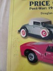 Die Cast Price Guide  Post-war  1946 To Present By Douglas R  Kelly  vg  