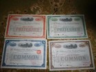   15 Vintage Railroad Mining Stock Certificates Baltimore Pennsylvania Rr Misc   