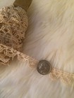 Antique Vintage Doll Trim Yardage Cotton Lace Dainty 7 Yards