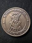2000 Memorial Masonic Grand Lodge Temple Waco Texas Masonic Coin Token - B915