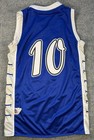 Hoopholics Reversible Basketball Jersey Mens Xs Blue White Mesh Practice Jersey