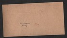 Falkland Islands 1947 Hand Drawn Card Pengiun Cachet Signed Karl Lellman