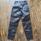 Vtg 80s Notorious Parachute Pants Black Nylon Merry-go-round Zipper Breakdance M