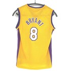 Vtg Champion Kobe Bryant Lakers Jersey Youth Medium 10-12 Gold Purple  8 Nba