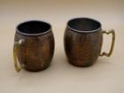 Lot Of 2 American Metalcraft Moscow Mule Mug Copper 16 Ounce