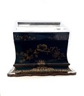 Jewelry Box Lacquer Wood Bird Design European Style Chinoiserie Decor