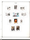 Collection   Peru Part C Scott Album Page  1942 1998  Cat  157 Mint   Used