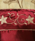 Fancy Collection Embroidery Curtain Set 1 Panel Drapes With Backing   Valance  5