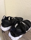 Nike Owaysis Women Slide Sandals Black white Us 7 Eu 38 Ck9283-002