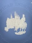 Wedgwood Blue   White Jasperware 1976 England Collector Plate