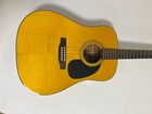 New Natural D18 Acoustic Guitar  Yellow Finish Solid Spruce Top Rosewood Back Us