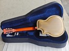 Cutway Tricone Blue Slide Electric Resonator Guitar With Pickup