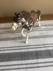 Schleich Brown   White Pinto Mare Horse W saddle   Reins