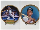 Mickey Mantle Collector Plates Lot Of 2     Sports Impressions     Numbered