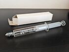 Vintage Medical Surgical Supply- Glass 10cc Luer-lock Syringe  Hypo Italy