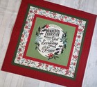 Christmas Quilted Wall Hanging 21  Wonderful Counselor Isaiah 9 6 Table Topper