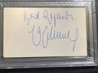 Max Schmeling Signed Index Card Psa dna Aunthenticated Slabbed Certified Auto