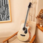 Glarry Gmb101 Eq Acoustic Bass Guitar Rosewood Fingerboard Wood Us
