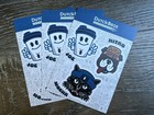 Dutch Bros Set Of 3 Plushies W  3x Sticker Sheets   Bonus