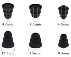 6 Silicone S m l Triple Flange Tips Earbuds For Tv Ears Headphones