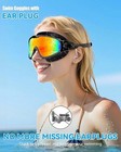 2 Pack Swim Goggles anti-fog Anti-uv Wide View Swimming Goggles For Men Women