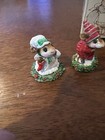 Wee Forest Folk Christmas Bundle Of 4 Different Figurines