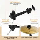 Car Cymbal Air Vent Mini Car Drum Cymbal  Car Symbol Drum Air Vent With Mini    