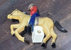 Primal Nite Cowboy Night Light Western W sensor Rare