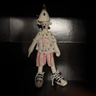 Fido Dido Clown  normal Is Boring  7 Up Soda Promo Plush Bendable Toy Doll