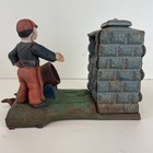 Cast Iron Artillery Mechanical Bank
