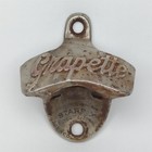 Brown Mfg Co Starr X Grapette Bottle Opener Cast Iron Made In Usa Antique 1940s